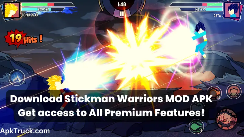Download Stickman Warriors MOD APK