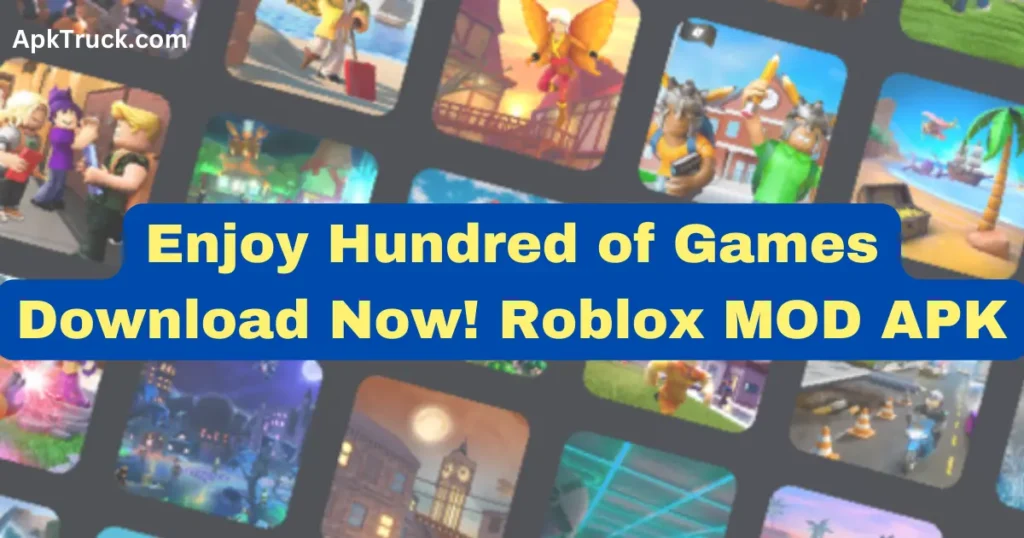 roblox mod menu with hundred of games