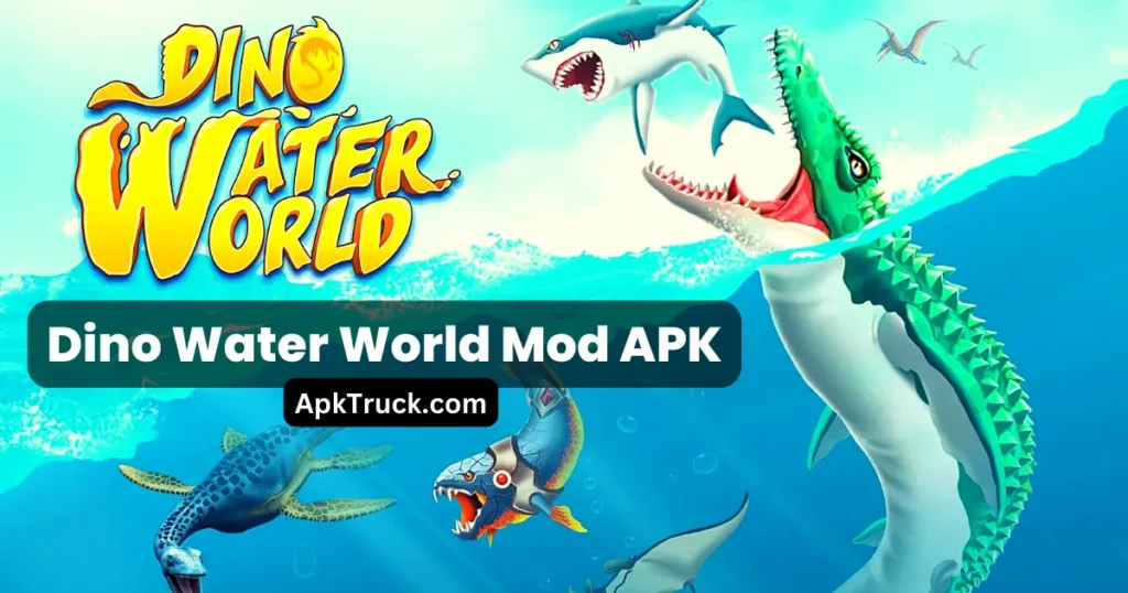 Download jurassic dino water world mod apk