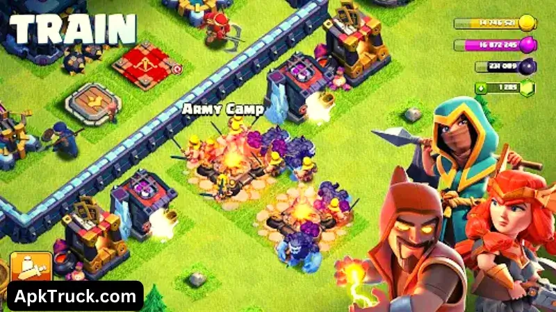 clash of clans mod apk download unlimited everything