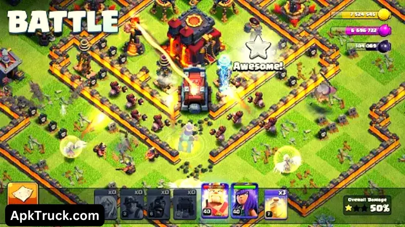 clash of clans mod apk unlimited everything