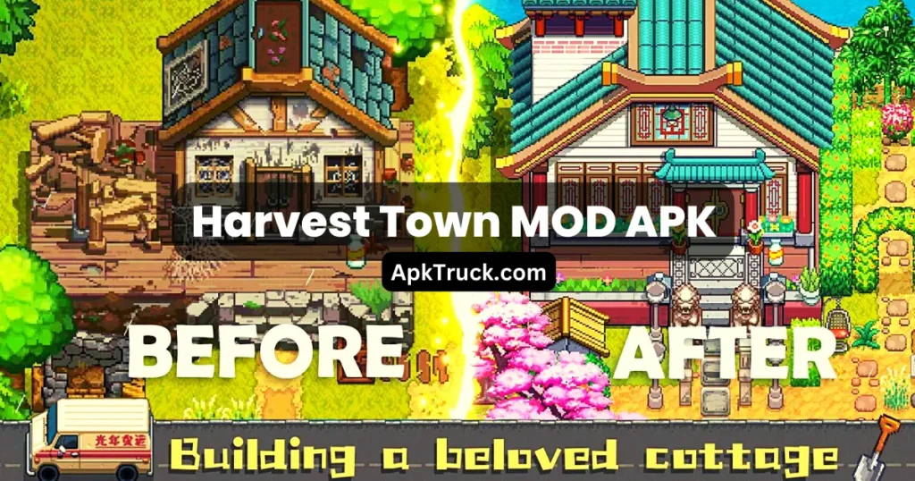 download harvest town mod apk